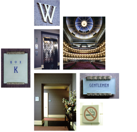 Bass Performance Hall, interior project photos